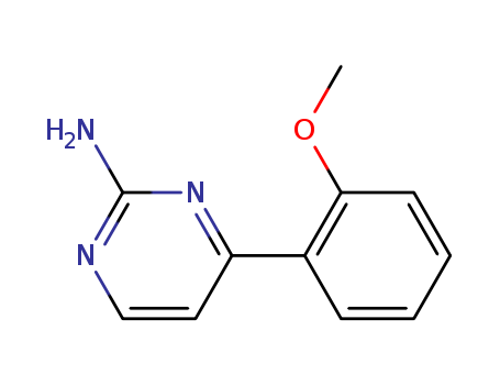 4-(2-Methoxyphenyl)pyrimidin-2-amine