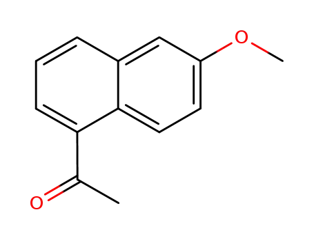 Molecular Structure of 58149-89-6 (1-(6-methoxy-1-naphthyl)ethan-1-one)