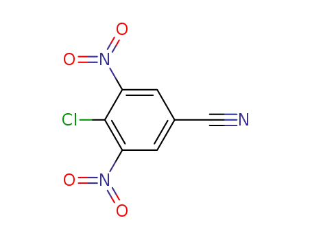 Molecular Structure of 1930-72-9 (4-CHLORO-3,5-DINITROBENZONITRILE)