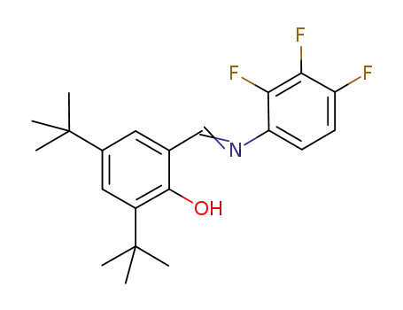 N-2,3,4-trifluorophenyl-3,5-di-tert-butylsalicylaldimine
