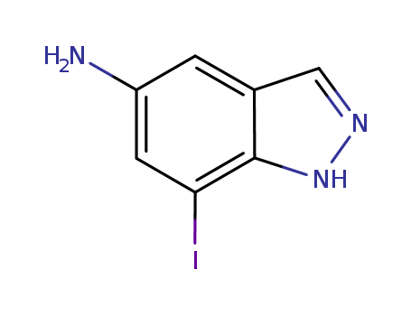 1H-Indazol-5-amine, 7-iodo-