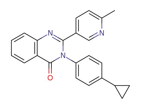 3-(4-cyclopropylphenyl)-2-(6-methylpyridin-3-yl)quinazolin-4(3H)-one