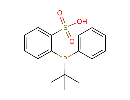 2-{(tert-butyl)phenylphosphino}benzenesulfonic acid