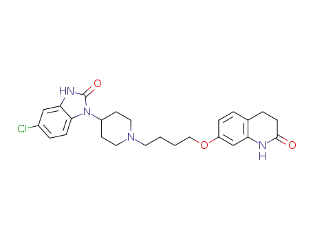 7-(4-(4-(5-chloro-2-oxo-2,3-dihydro-1H-benzo[d]imidazol-1-yl)piperidin-1-yl)butoxy)-3,4-dihydroquinolin-2(1H)-one