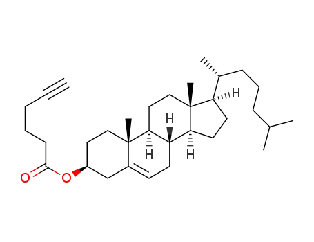 (3β)-cholest-4-en-3yl hex-5-ynoate