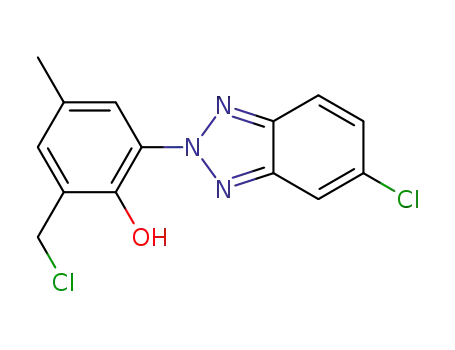 2-(5-chloro-2H-benzotriazol-2-yl)-6-chloromethyl-4-methylphenol