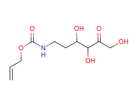 6-[(allyloxycarbonyl)amino]-5,6-dideoxy-2-hexulose