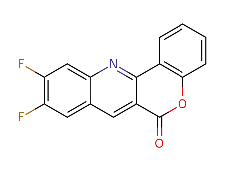 9,10-difluoro-6H-chromeno[4,3-b]quinolin-6-one