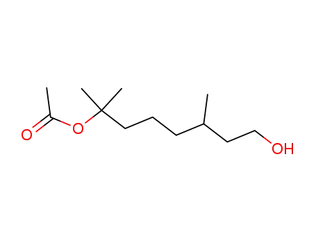 8-hydroxy-2,6-dimethyloct-2-yl acetate