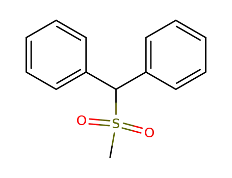 Molecular Structure of 25195-40-8 (Benzene, 1,1'-[(methylsulfonyl)methylene]bis-)