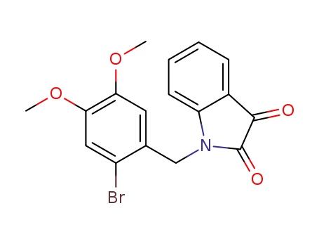 N-(6-bromo-3,4-dimethoxy)benzyl isatin