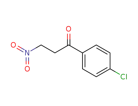 Molecular Structure of 62847-53-4 (1-Propanone, 1-(4-chlorophenyl)-3-nitro-)