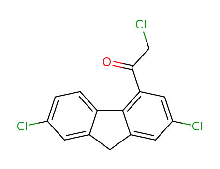 2-chloro-1-(2,7-dichloro-9H-fluoren-4-yl)-ethan-1-one