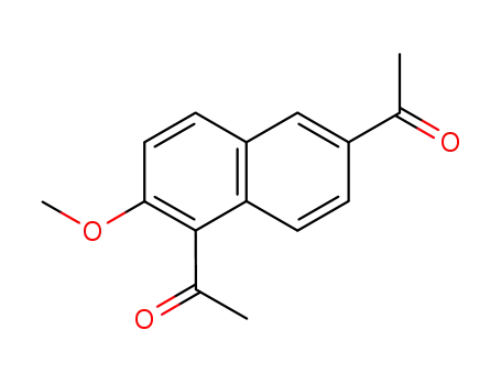 1,6-diacetyl-2-methoxy-naphthalene