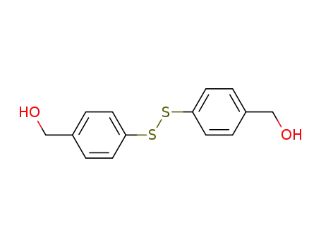 Molecular Structure of 7748-20-1 (4,4'-disulfanediylbis(4,1-phenylene)dimethanol)