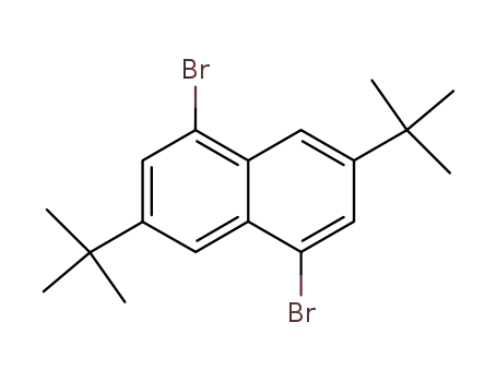 1,5-Dibromo-3,7-di-tert-butylnaphthalene