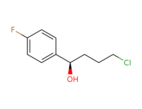 (-)-4-chloro-1-(4-fluorophenyl)butan-1-ol