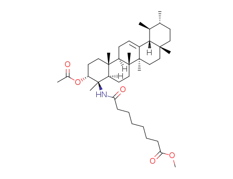 methyl 8-((3-α-acetoxy-24-norurs-12-en-4-yl)amino)-8-oxooctanoate