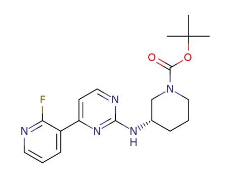 (S)-tert-butyl 3-((4-(2-fluoropyridin-3-yl)pyrimidin-2-yl)amino)piperidine-1-carboxylate
