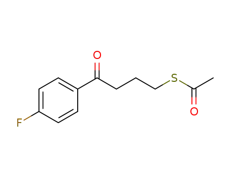 S-(4-(4-fluorophenyl)-4-oxobutyl) ethanethioate