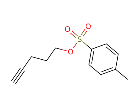 Molecular Structure of 77758-50-0 (Pent-4-ynyl p-Tosylate)