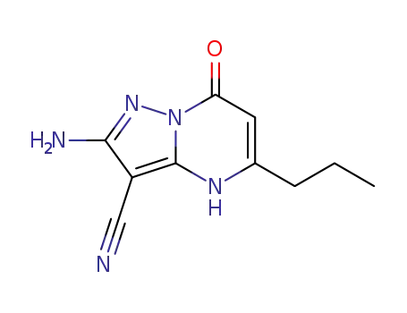 2-amino-7-oxo-5-propyl-4,7-dihydropyrazolo[1,5-a]pyrimidine-3-carbonitrile