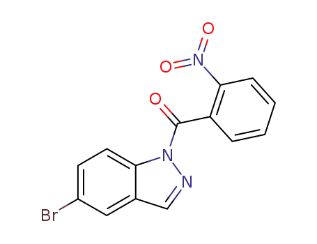 5-bromo-1-(2-nitro-benzoyl)-1H-indazole