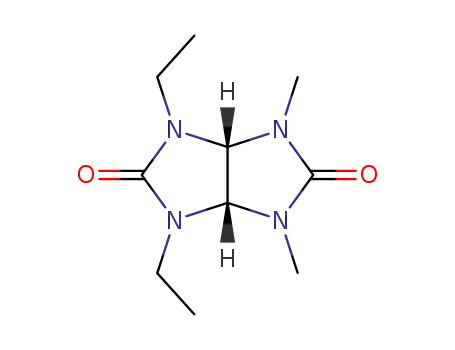 1,3-dimethyl-4,6-diethyl-tetrahydroimidazo[4,5-d]imidazole-2,5(1H,3H)-dione