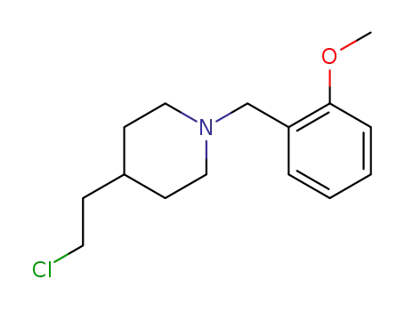 1-(2'-methoxybenzyl)-4-chloroethyl piperidine