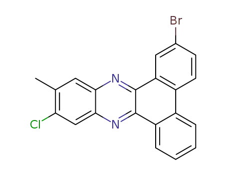 2-bromo-11-chloro-12-methyl-dibenzo[a,c]phenazine