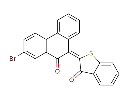 2-(2-bromo-10-oxo-10H-[9]phenanthrylidene)-benzo[b]thiophen-3-one