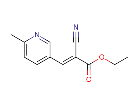 ethyl (2E)-2-cyano-3-(6-methylpyridin-3-yl)prop-2-enoate