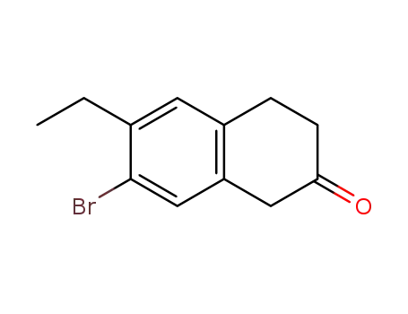 6-ethyl-7-bromo-3,4-dihydro-2-naphthalenone