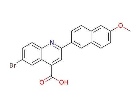 6-bromo-2-(6-methoxynaphthalen-2-yl)quinoline-4-carboxylic acid