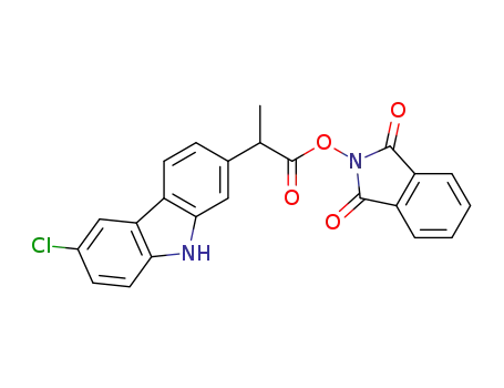 1,3-dioxoisoindolin-2-yl 2-(6-chloro-9H-carbazol-2-yl)propanoate
