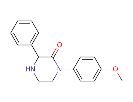 1-(4-methoxyphenyl)-3-phenylpiperazin-2-one