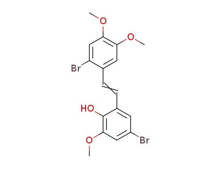 -4-bromo-2-(2-bromo-4,5-dimethoxystyryl)-6-methoxyphenol