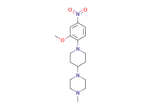 1-(1-(2-methoxy-4-nitrophenyl)piperidin-4-yl)-4-methylpiperazine