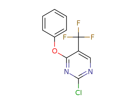 2-chloro-4-phenoxy-5-(trifluoromethyl)pyrimidine