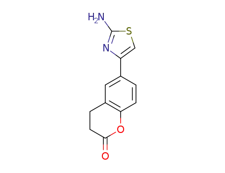 6-(2-aminothiazol-4-yl)chroman-2-one