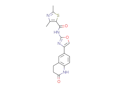 2,4-dimethyl-N-(4-(2-oxo-1,2,3,4-tetrahydroquinolin-6-yl)oxazol-2-yl)thiazole-5-carboxamide