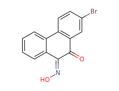 2-bromo-phenanthrene-9,10-dione monooxime