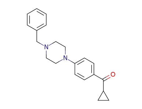 cyclopropyl-{4-(4-benzylpiperazin-1-yl)phenyl}methanone