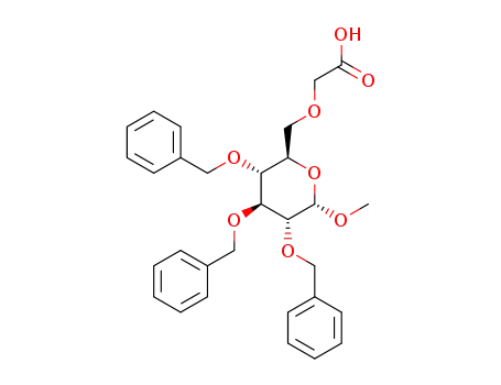 methyl 2,3,4‐tri-O-benzyl‐6‐O‐(carboxymethyl)‐α-D‐glucopyranoside