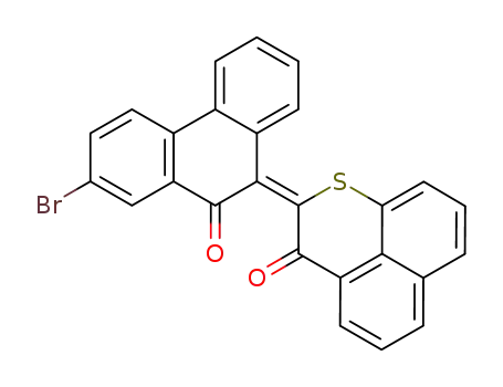 2-(2-bromo-10-oxo-10H-[9]phenanthrylidene)-benzo[de]thiochromen-3-one