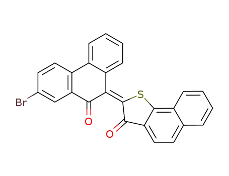 2-(2-bromo-10-oxo-10H-[9]phenanthrylidene)-naphtho[1,2-b]thiophen-3-one