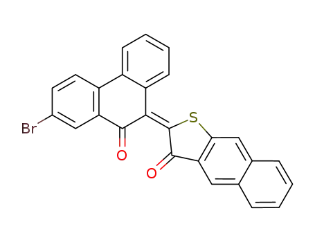 2-(2-bromo-10-oxo-10H-[9]phenanthrylidene)-naphtho[2,3-b]thiophen-3-one