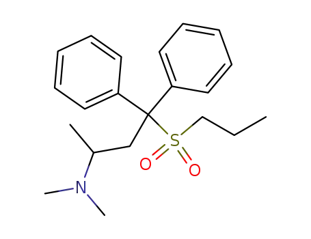 dimethyl-[1-methyl-3,3-diphenyl-3-(propane-1-sulfonyl)-propyl]-amine