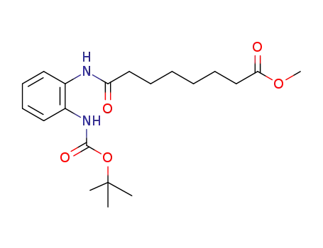 methyl 8-((2-((tert–butoxycarbonyl)amino)phenyl)amino)-8–oxooctanoate