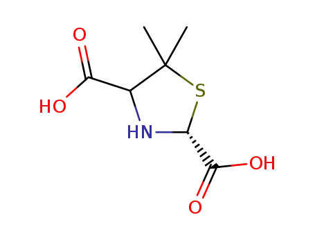5,5-dimethyl-thiazolidine-2,4-dicarboxlic acid